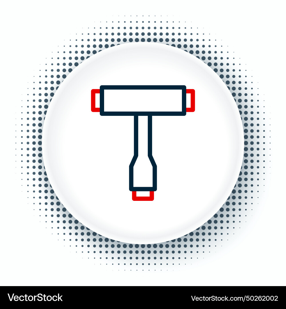 Line multi-function all-in-one portable skate Vector Image
