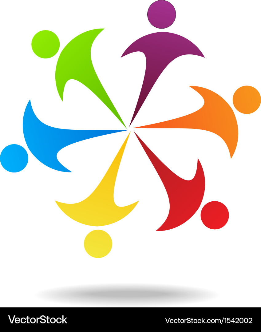 Team Unity Symbol vector image