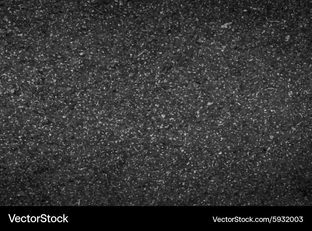 Asphalt Road Texture - Dark Gray Vector Image