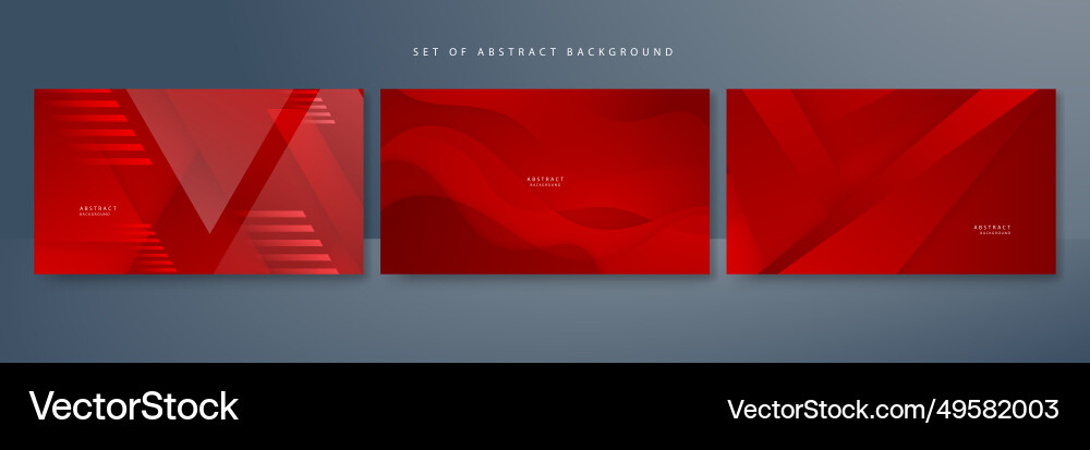 Red abstract background for presentation design Red abstract background for presentation design Vector Image