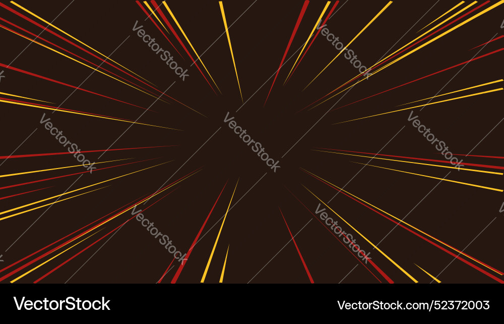 Sunbrust abstract background design rays vector image