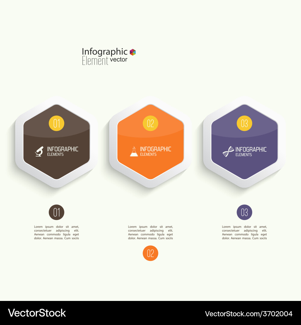 Comparative chart with templates for presentation Vector Image