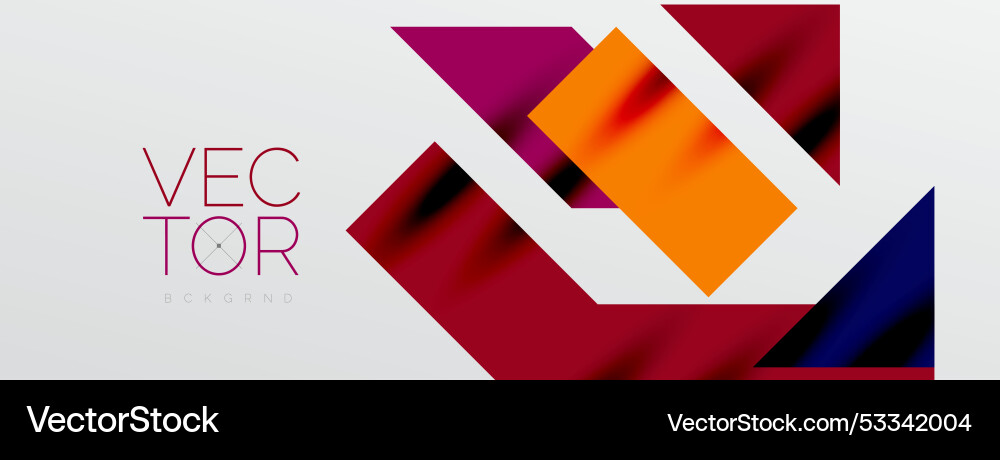 Dynamic lines and triangles Vector Image