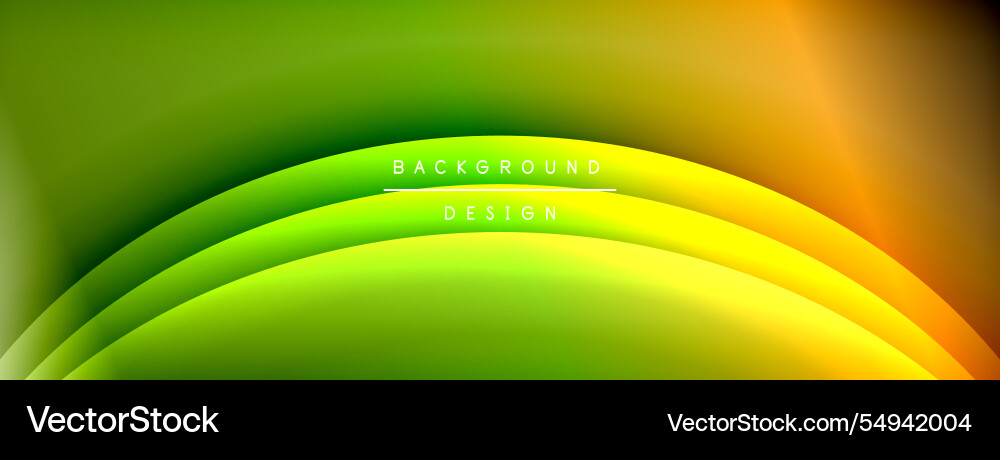 Gradient and shadow wave line geometric background Vector Image