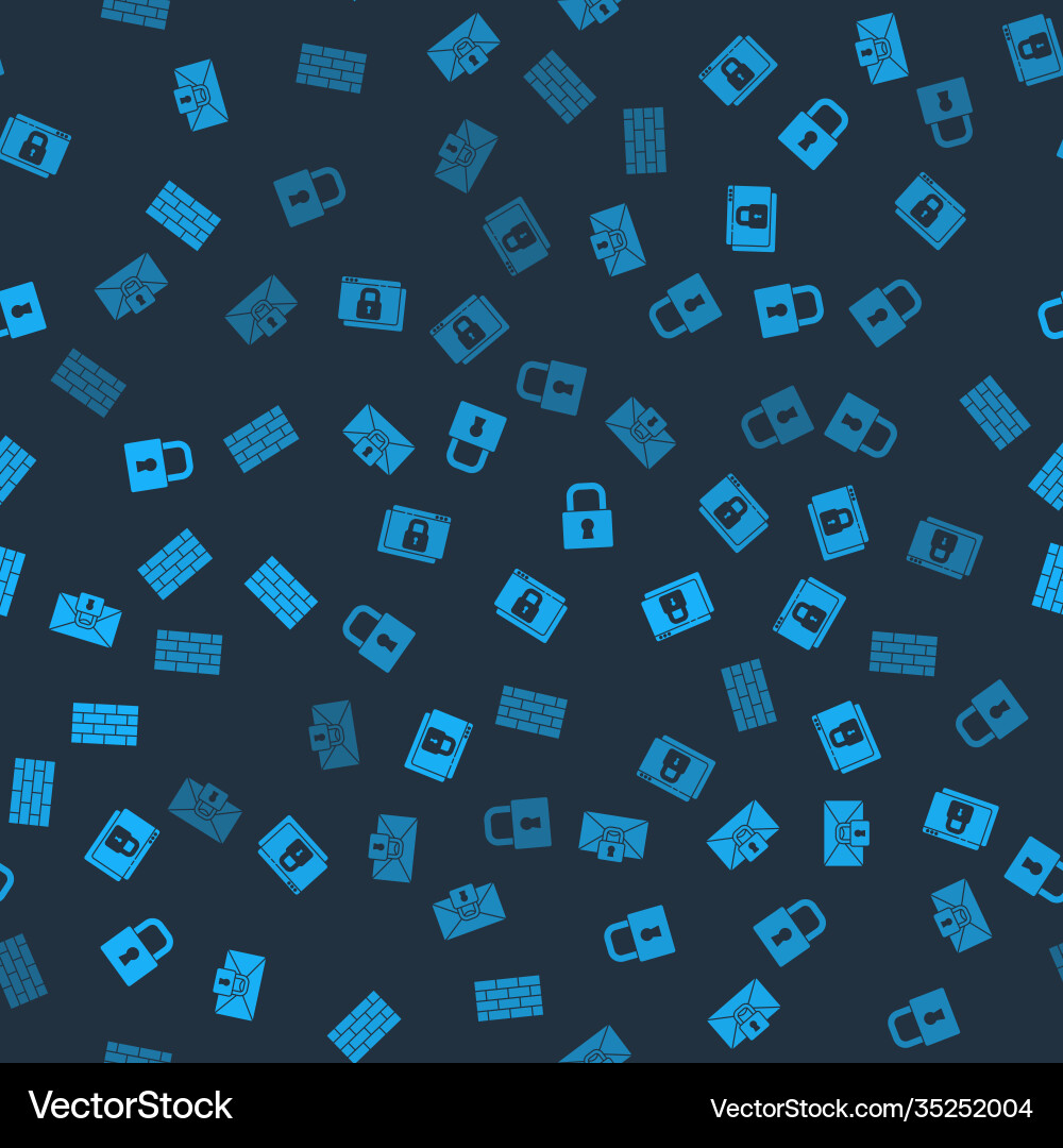 Set mail message lock password secure your site Set mail message lock password secure your site vector image