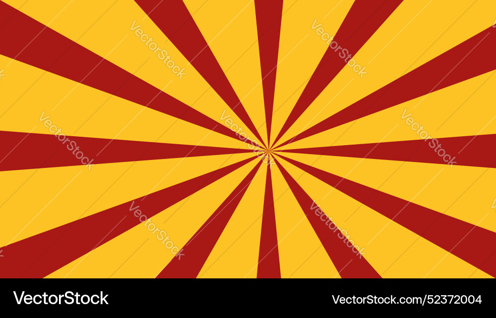Sunbrust abstract background design rays vector image