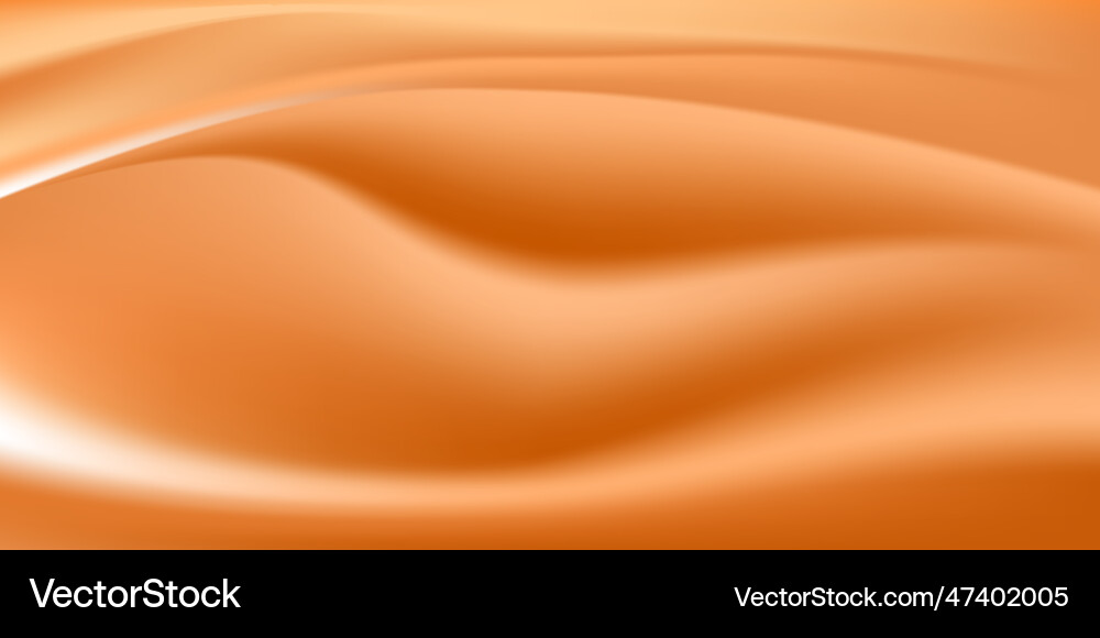 Abstract background smooth orange gradient mesh vector image