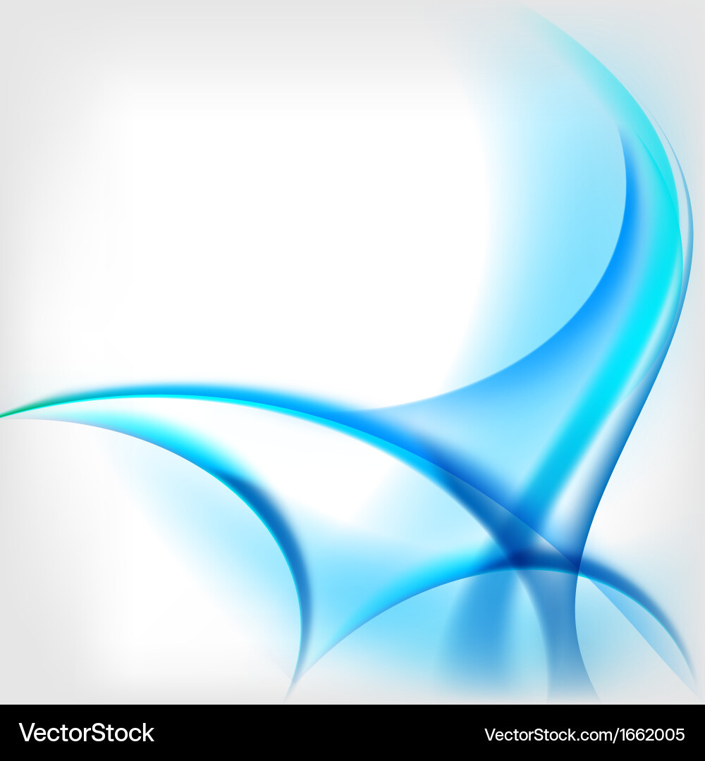 Abstract colored wave on background vector image