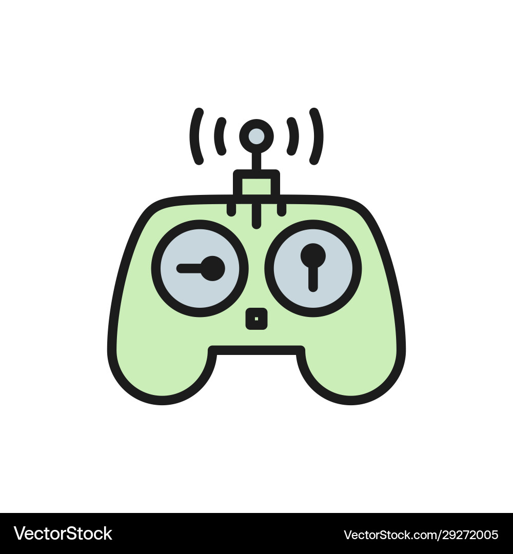 Control panel for drone remote controller Control panel for drone remote controller vector image