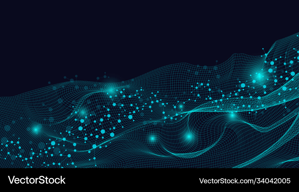 Geometric abstract background with connected line Geometric abstract background with connected line vector image