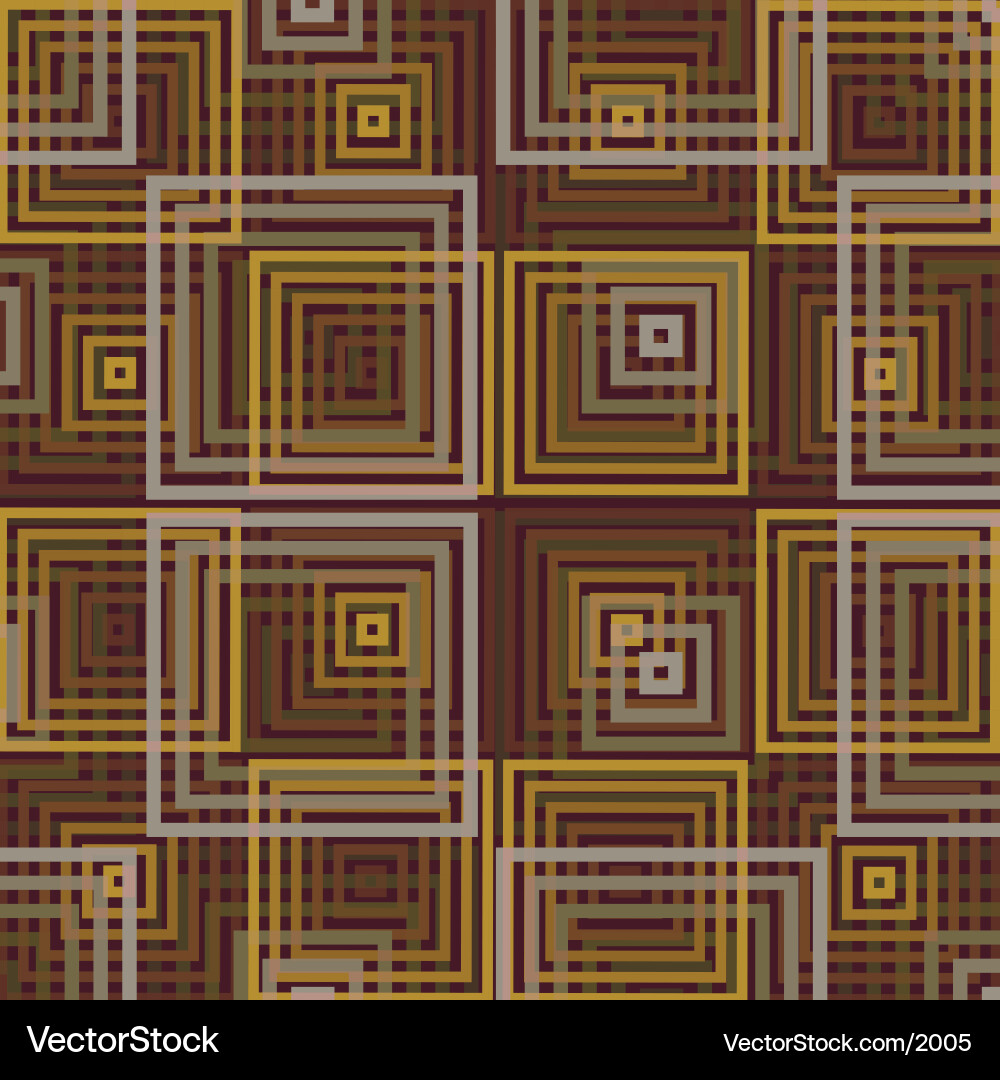 Geometric Retro Background Vector Image