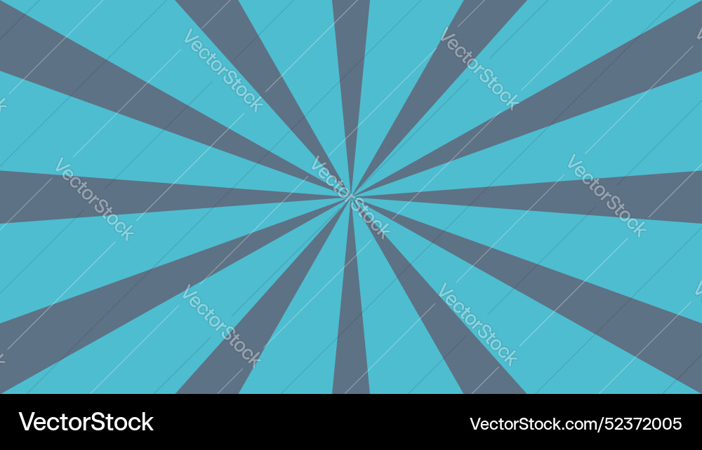 Sunbrust abstract background design rays vector image