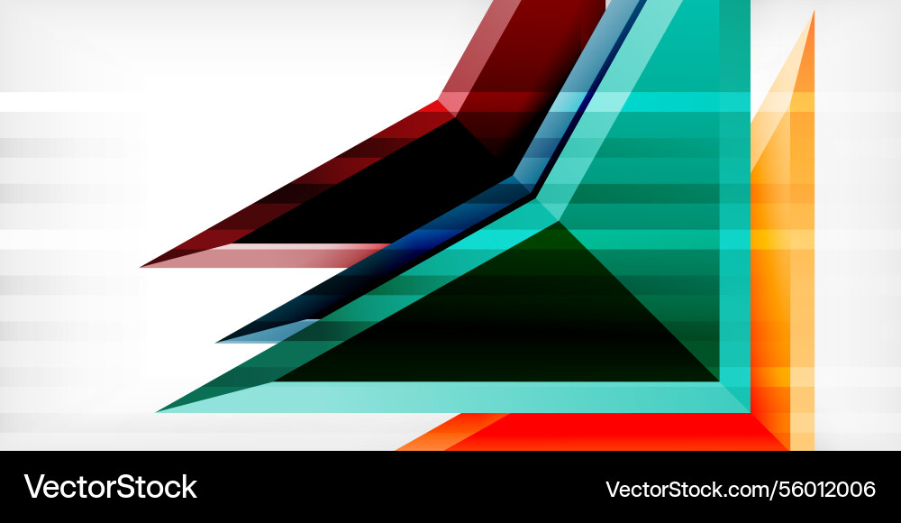 Abstract background color triangles and arrows Abstract background color triangles and arrows vector image