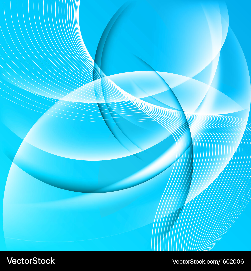 Abstract colored wave on background Vector Image