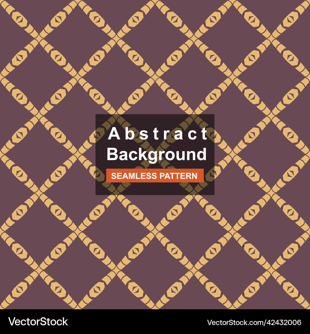 Abstract geometric seamless pattern background Vector Image