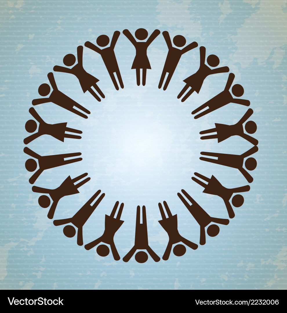 Collaboration and Teamwork Concepts Vector Image