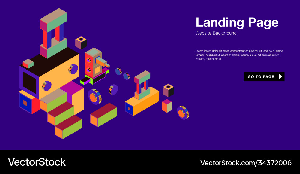 Colorful abstract fluid gradient pattern vector image