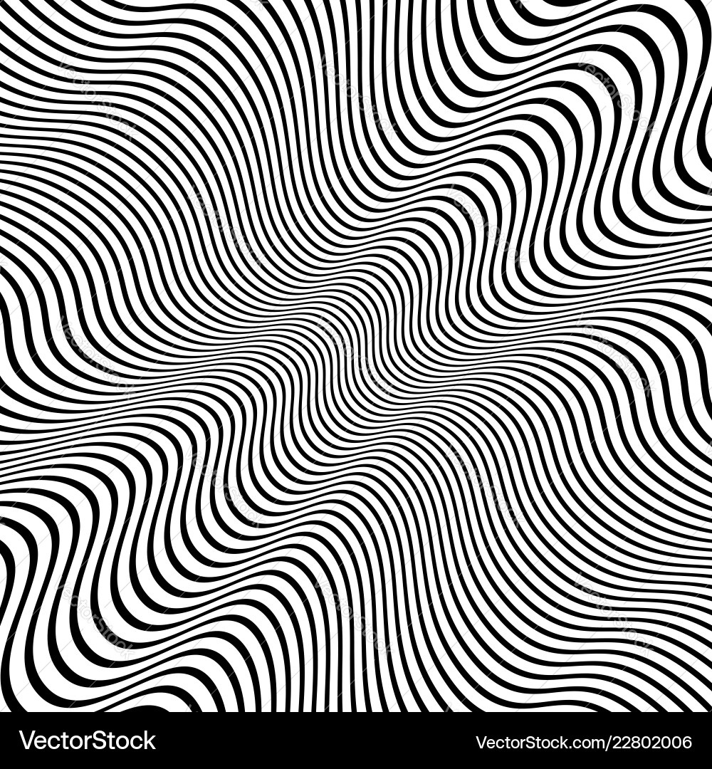 Distorted lines background Distorted lines background vector image