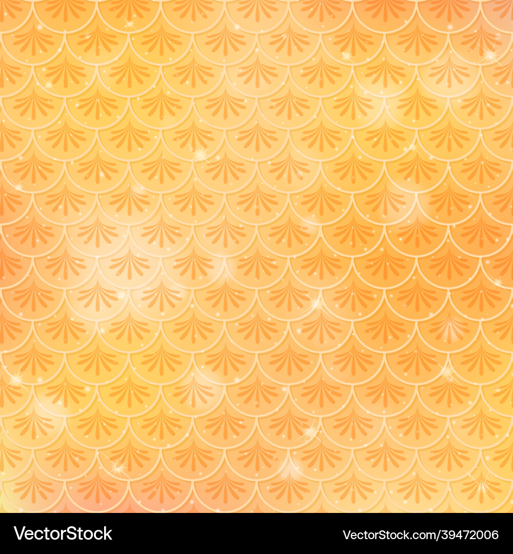 Fish scale seamless pattern background Fish scale seamless pattern background vector image