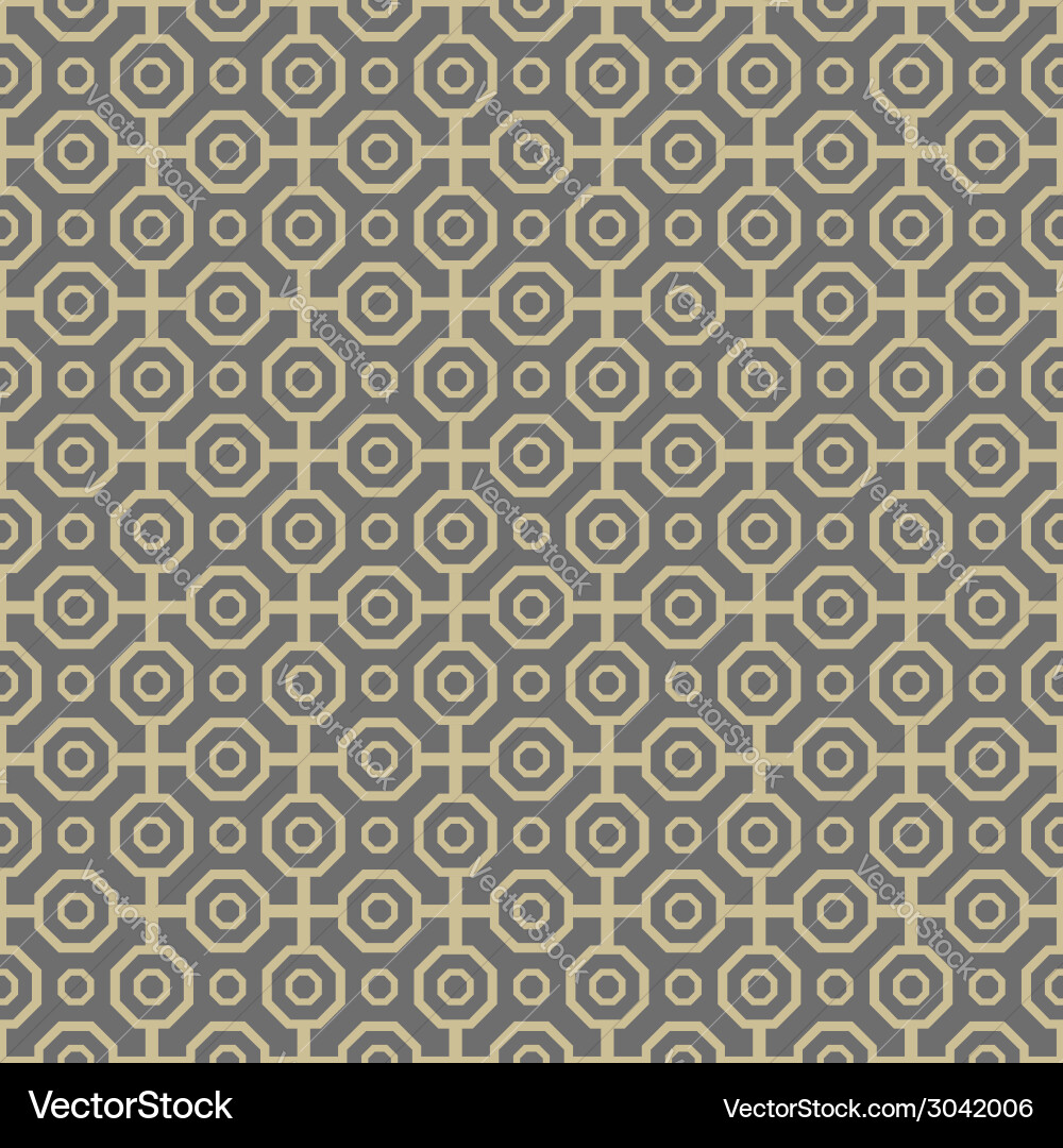 Geometric seamless abstract pattern Vector Image