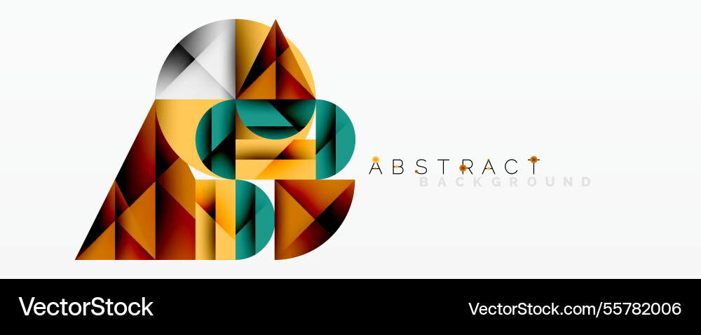 Modern abstract composition with layered circles Modern abstract composition with layered circles Vector Image
