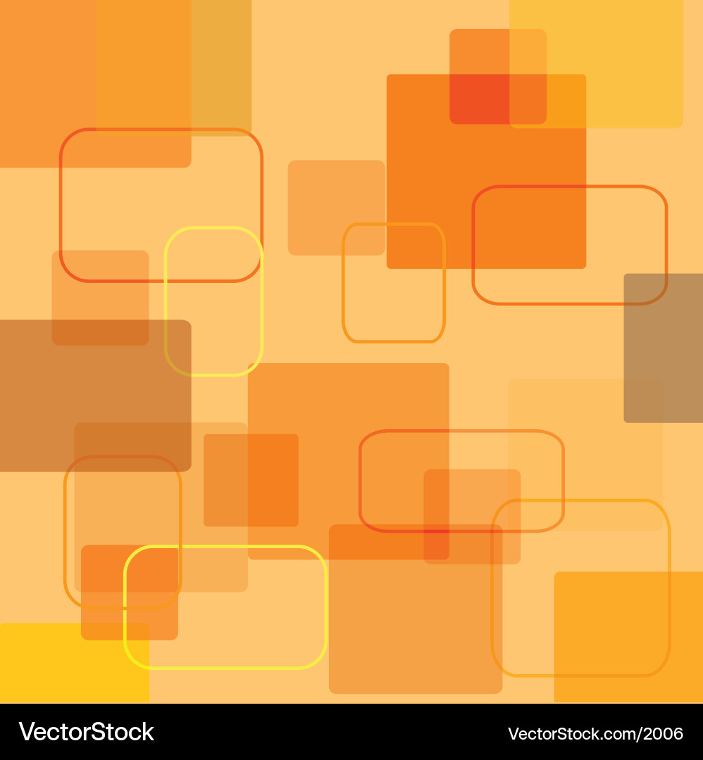 Retro Square Pattern vector image
