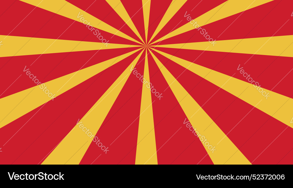 Sunbrust abstract background design rays vector image