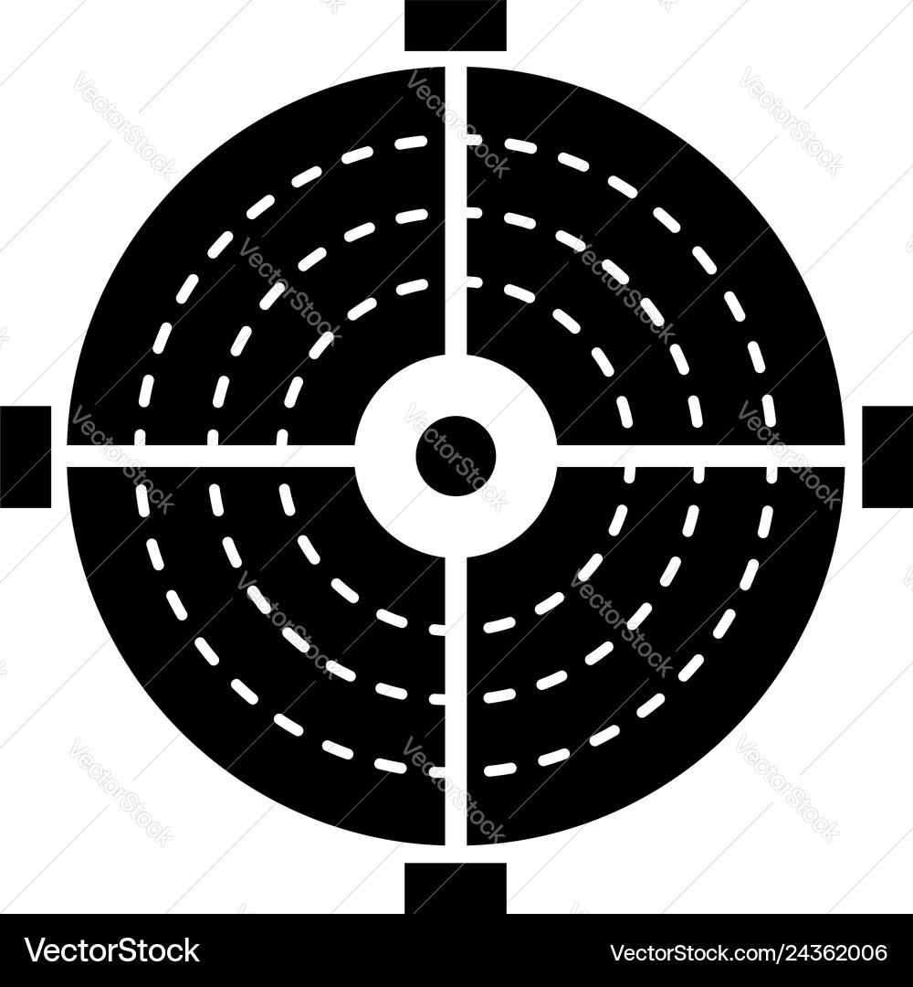 Target arch icon simple style Target arch icon simple style Vector Image