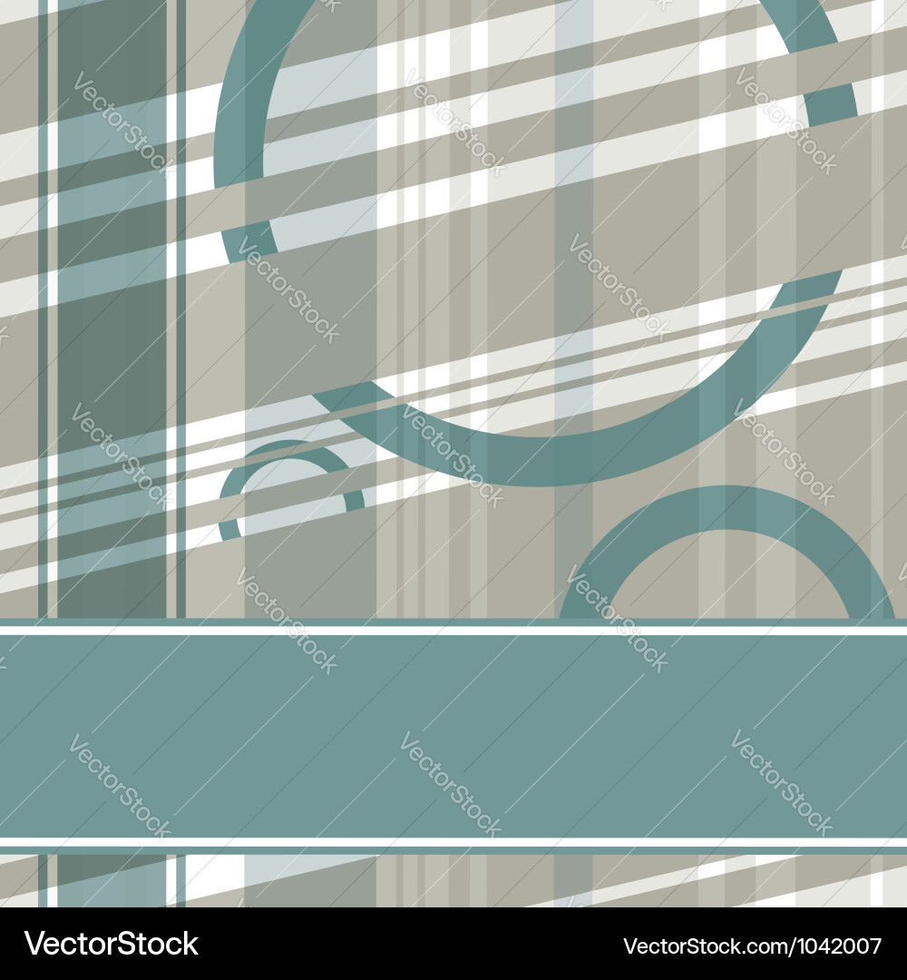 Abstract lines circles background vector image