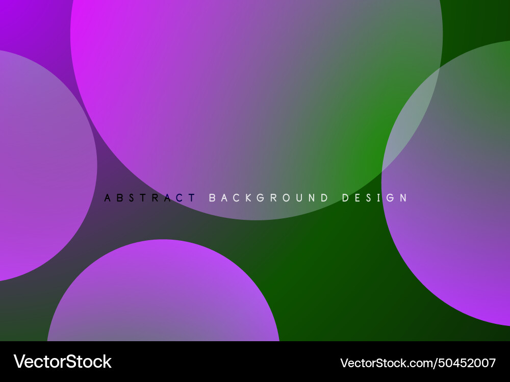 Abstract tech circles background Vector Image