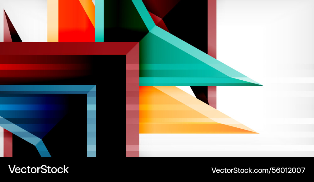 Arrows with 3d effect abstract background Arrows with 3d effect abstract background vector image