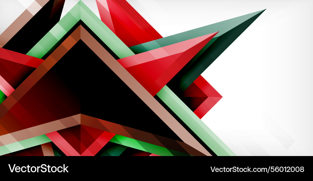 Abstract background color triangles and arrows Abstract background color triangles and arrows vector image