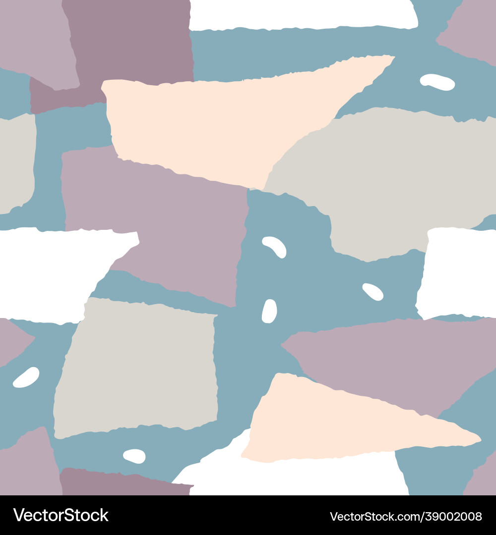 Abstract shapes and dots seamless pattern Abstract shapes and dots seamless pattern Vector Image