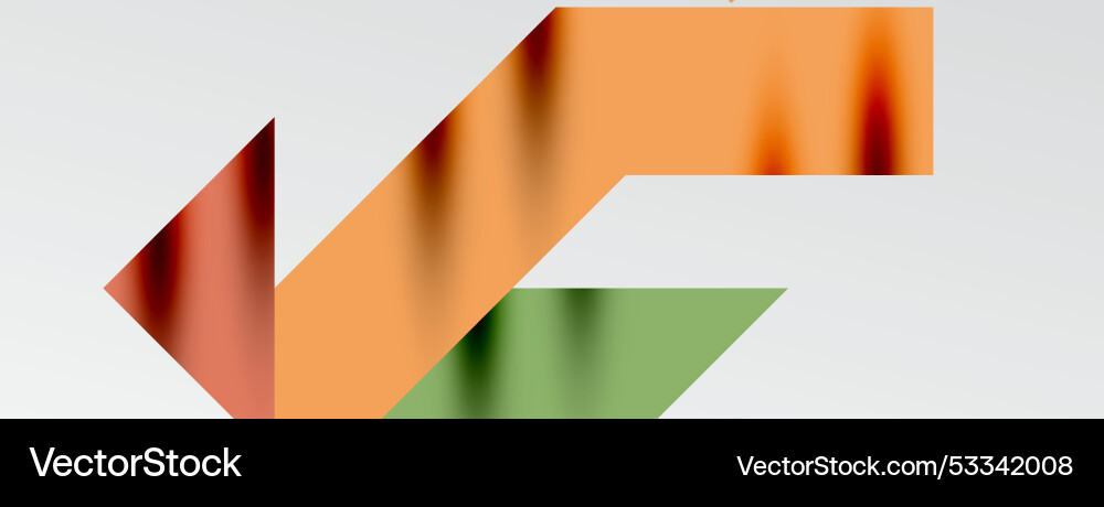 Dynamic lines and triangles Vector Image