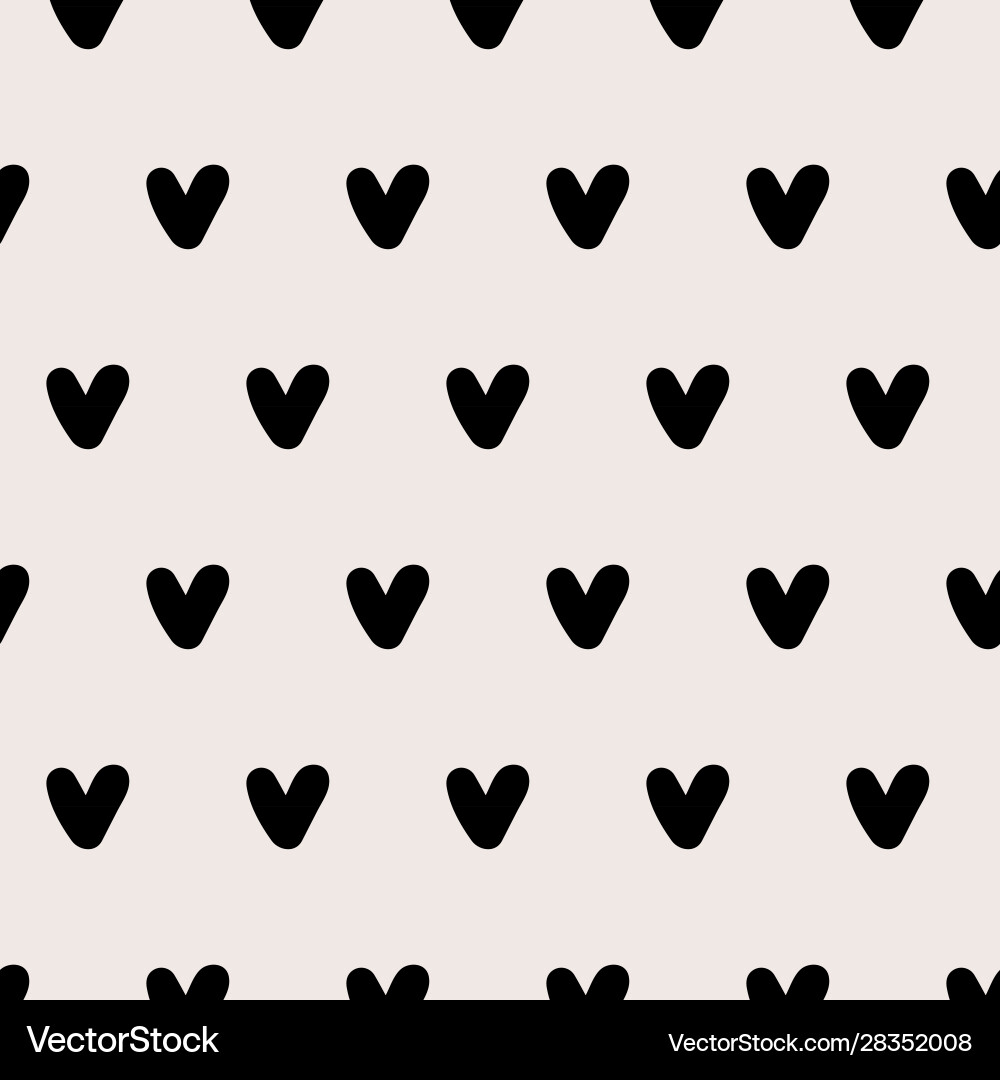 Simple design pattern tiny elements heart Simple design pattern tiny elements heart vector image