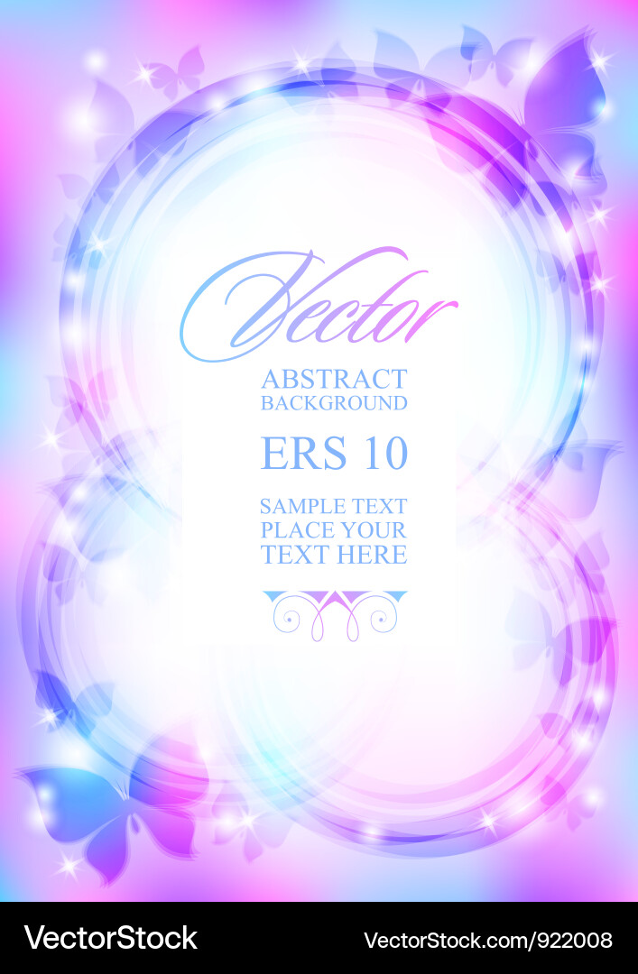 Sparkling Abstract Background vector image