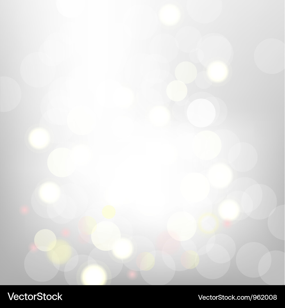Sparkling Bokeh Background Vector Image