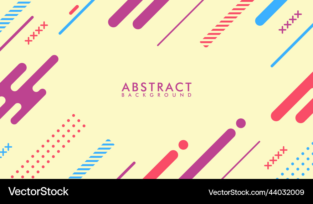 Abstract geometric background with colorful Abstract geometric background with colorful Vector Image