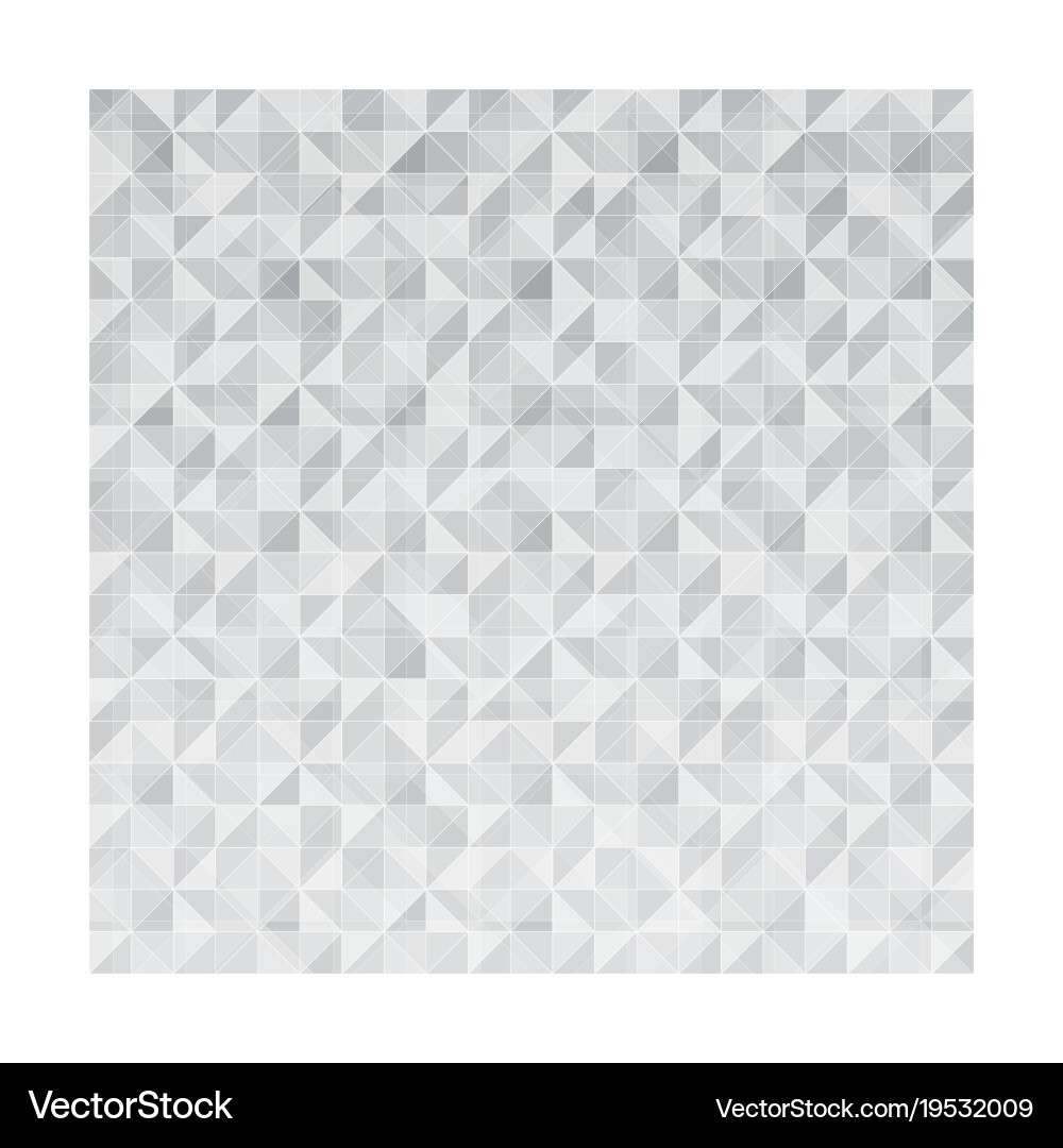Abstract geometric triangle pattern mosaic vector image