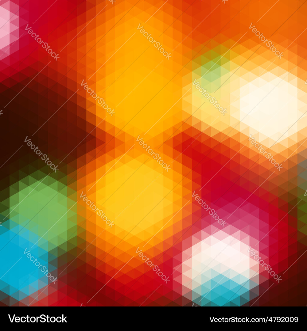 Abstract triangles background for design vector image