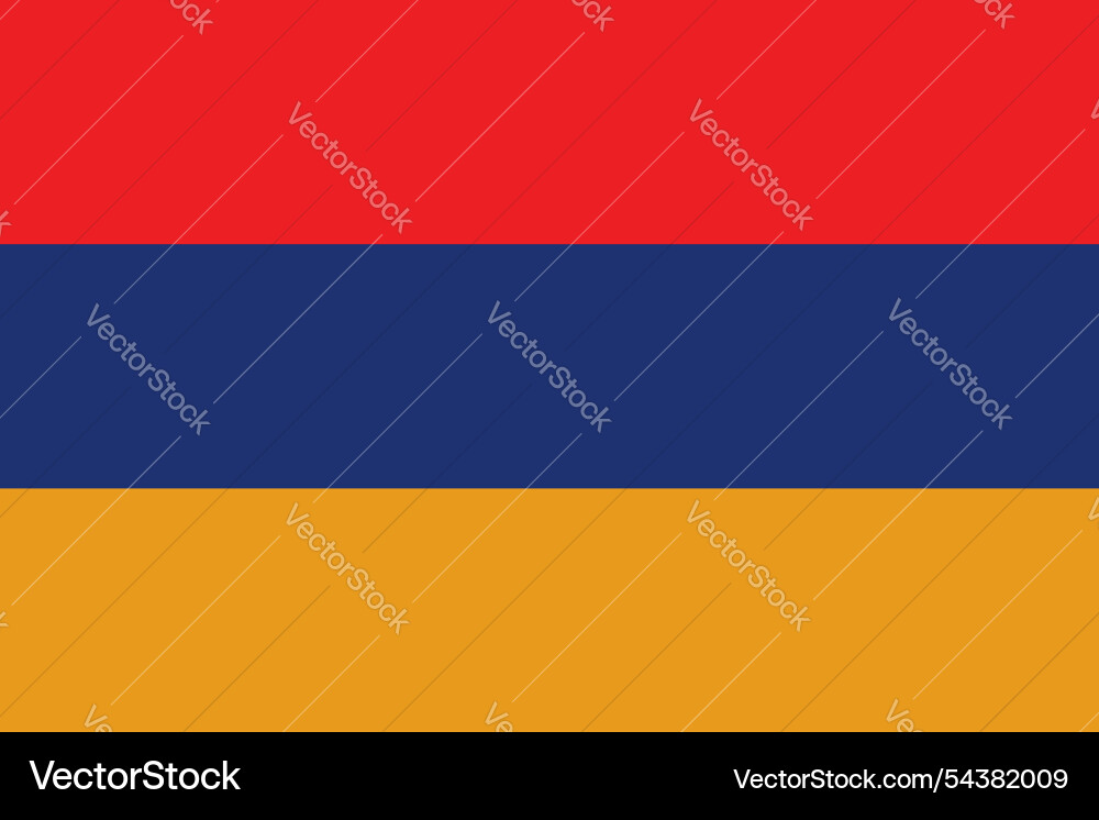 Armenia waving flag pattern background Vector Image