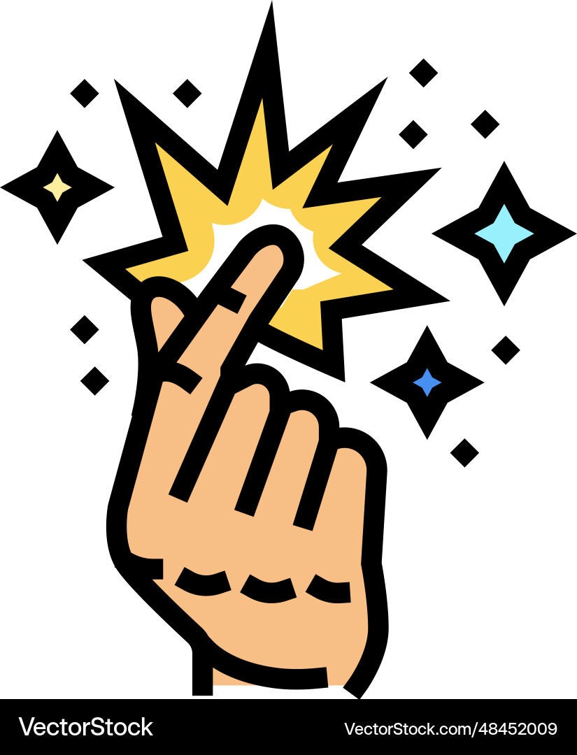 Enthusiasm spark succes challenge color icon Vector Image