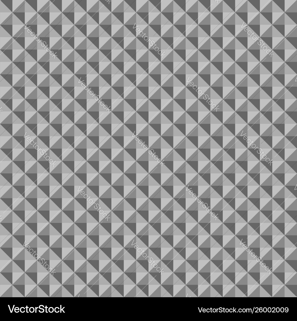 Metallic Cube Pattern - Nahtlos Vektorbild