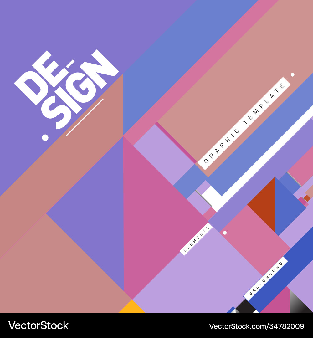 Modern colorful background material design Modern colorful background material design vector image