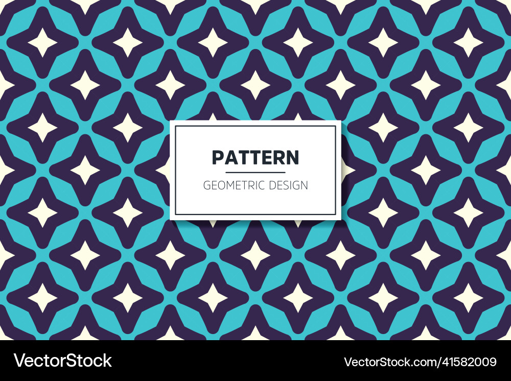 Seamless pattern with geometric colorful art Vector Image