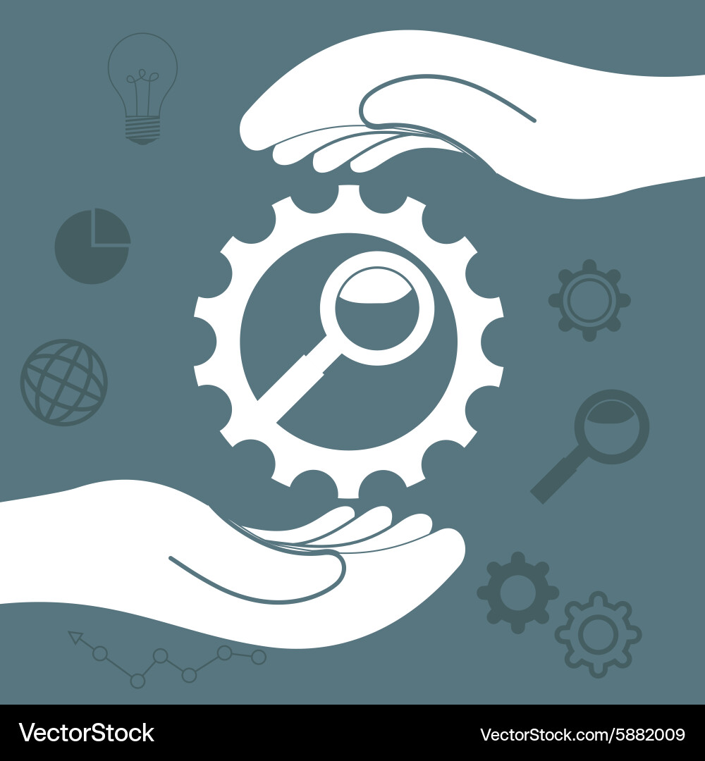 Solution design Vector Image