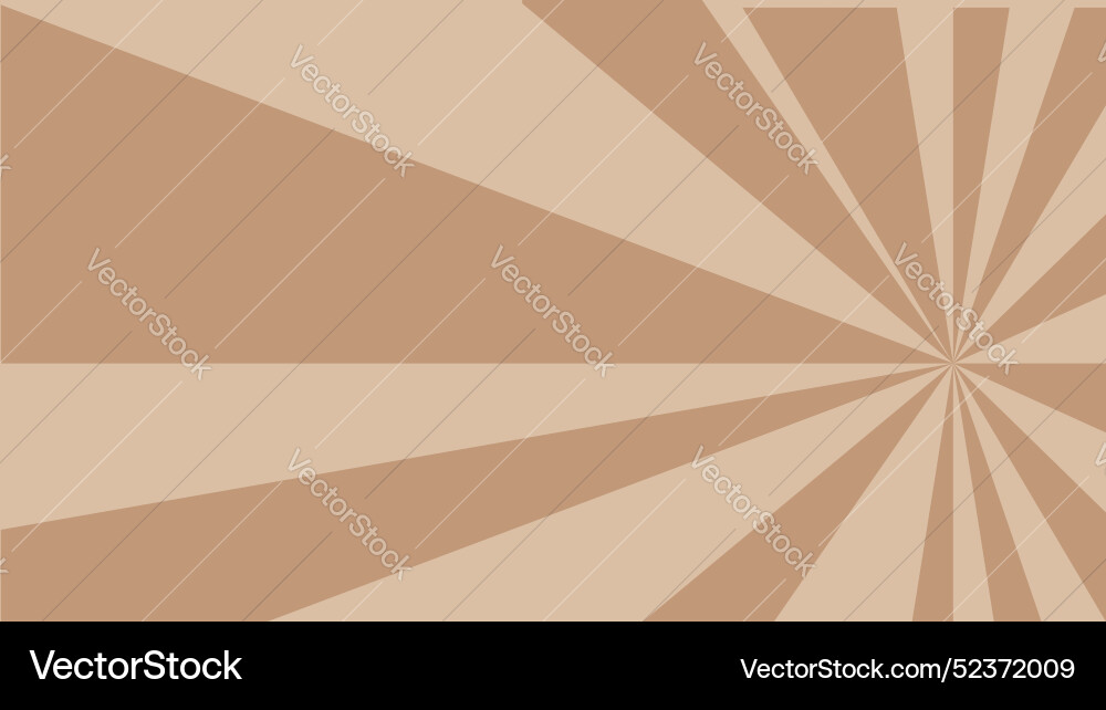 Sunbrust abstract background design rays vector image