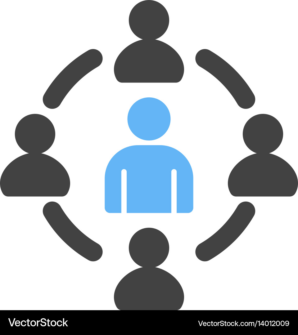 Target user Vector Image