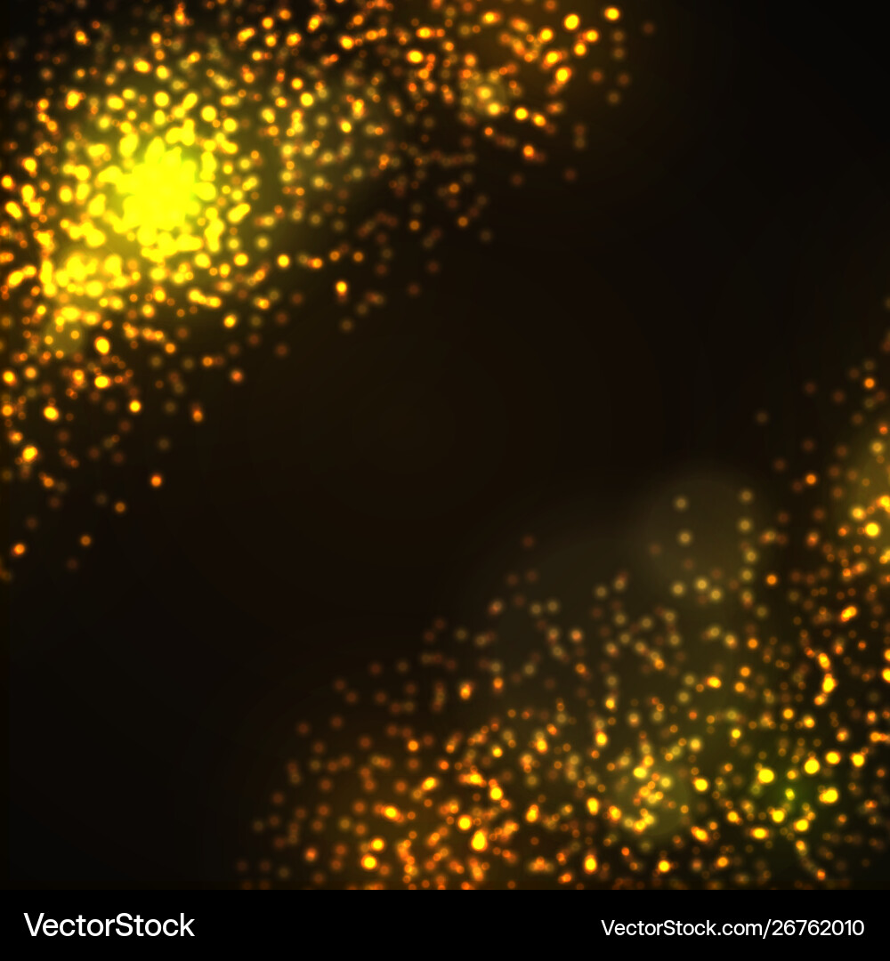 Bokeh lights background vector image