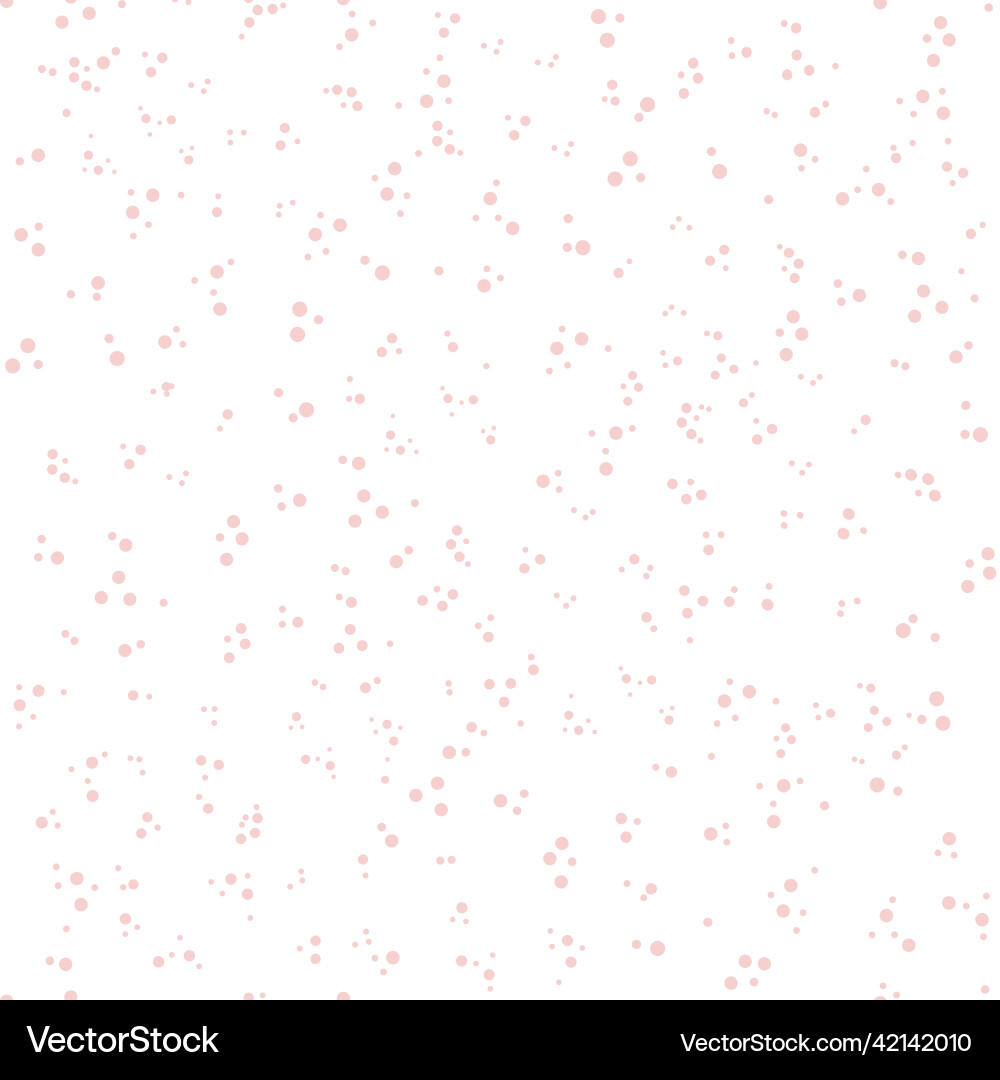 Circle dots abstract seamless pattern in cute vector image